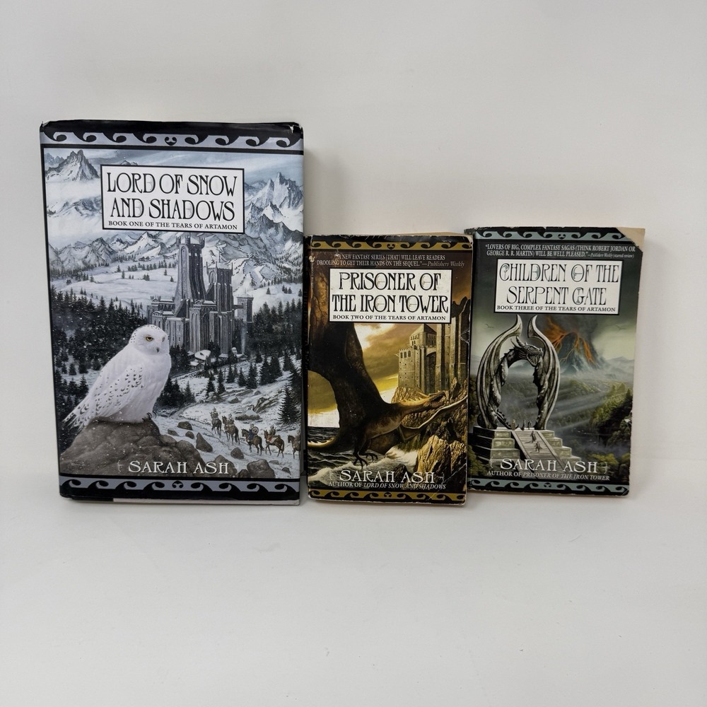 The Tears of Artamon Trilogy Sarah Ash Epic Fantasy paperback